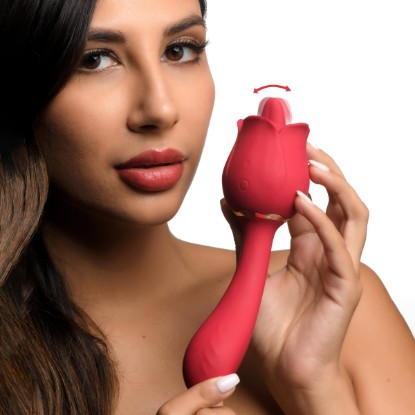 Picture of Regal Rose Licking Rose Vibrator
