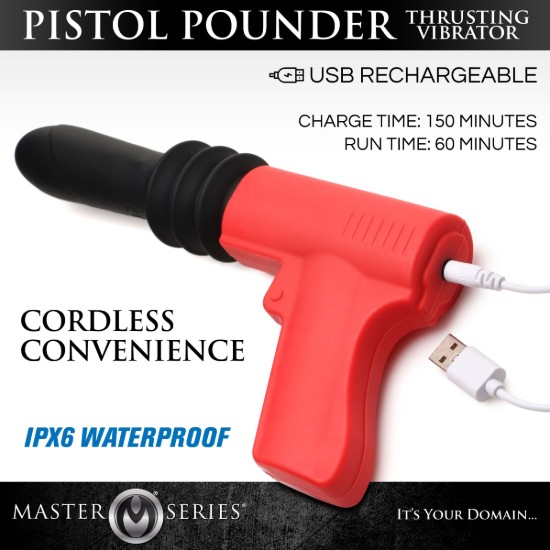 Picture of Pistola Pounder Thrusting Vibrator