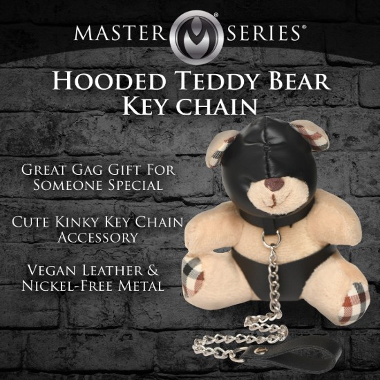 Picture of Hooded Teddy Bear Keychain