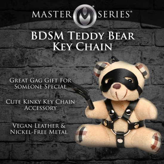 Picture of BDSM Teddy Bear Keychain