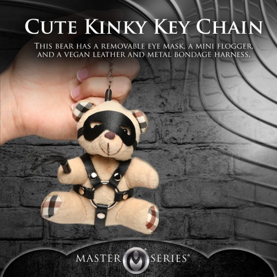 Picture of BDSM Teddy Bear Keychain