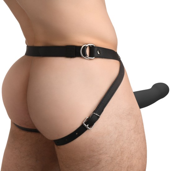 Picture of 2 Inch Erection Smooth Silicone Penis Sheath - Black