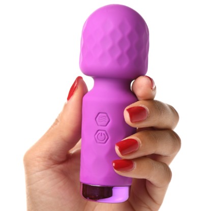 Picture of 10X Mini Silicone Wand - Purple