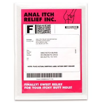 Picture of Anal Itch Relief Joke Gift