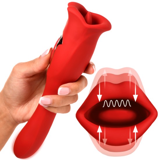 Picture of Kiss and Tell Pro Dual-ended Kissing Vibrator
