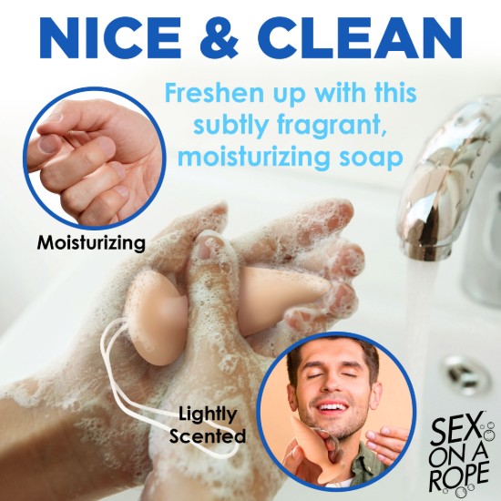 Picture of Butt Plug Soap On A Rope