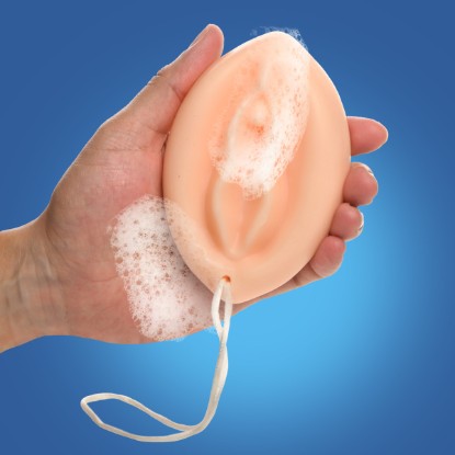 Picture of Pussy Soap On A Rope