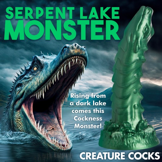 Picture of Cockness Monster Lake Creature Silicone Dildo