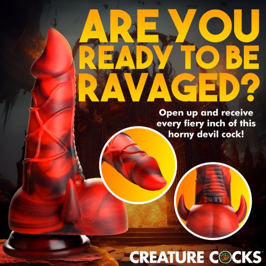 Picture of Horny Devil Demon Silicone Dildo