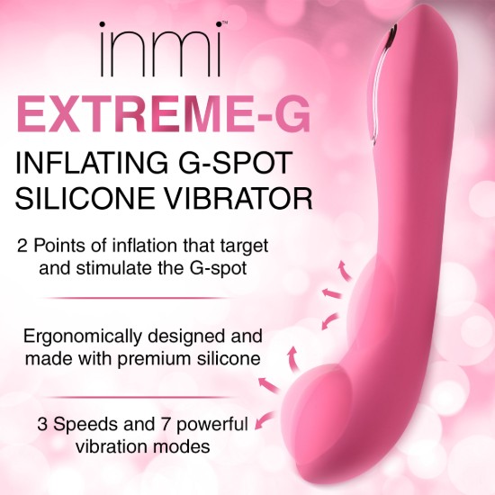 Picture of Extreme-G Inflating G-spot Silicone Vibrator
