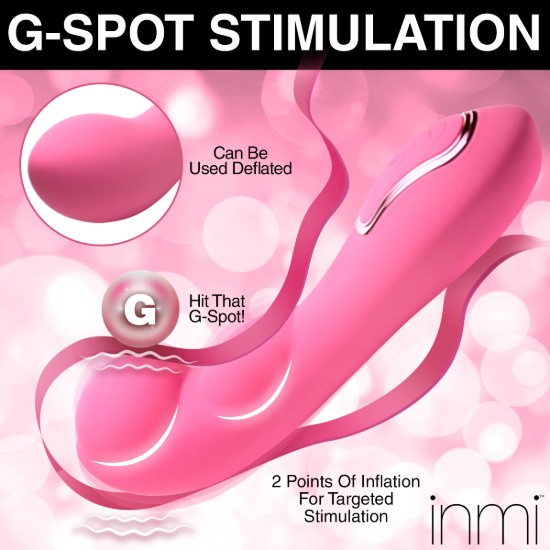 Picture of Extreme-G Inflating G-spot Silicone Vibrator