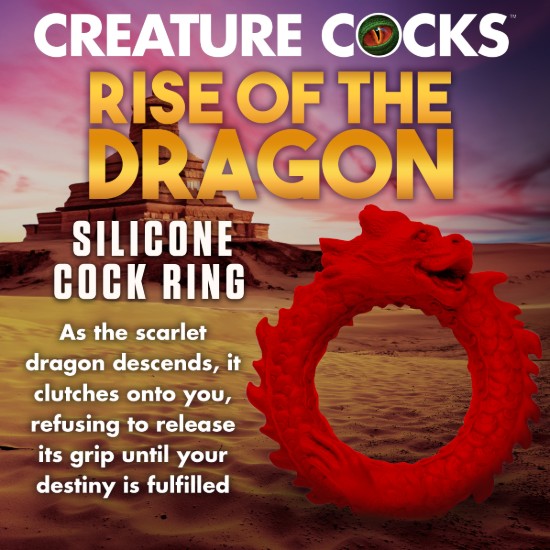 Picture of Rise of the Dragon Silicone Cock Ring
