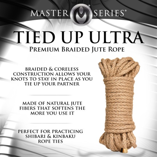 Picture of Premium Braided Jute Bondage Rope - 50 Feet