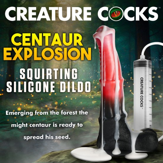 Picture of Centaur Explosion Squirting Silicone Dildo