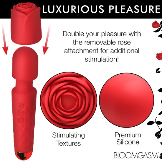 Picture of Deluxe Silicone Rose Wand