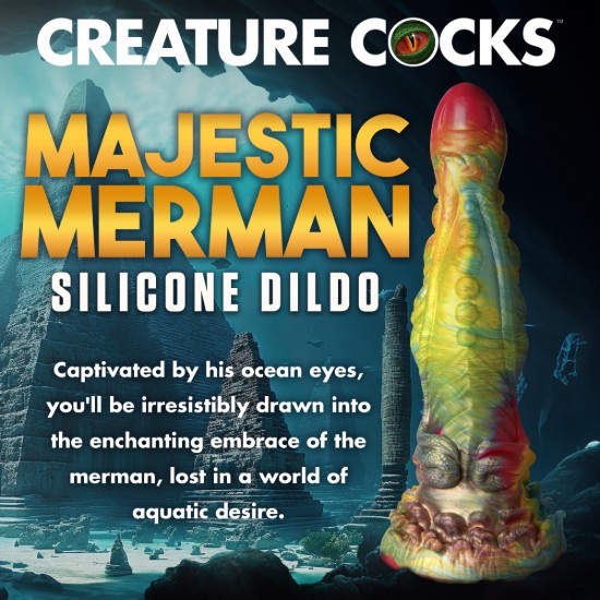 Picture of Majestic Merman Silicone Dildo