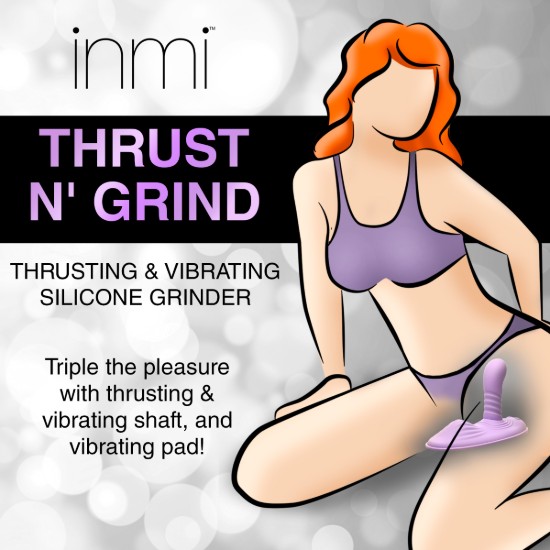 Picture of Thrust n' Grind Thrusting and Vibrating Silicone Sex Grinder
