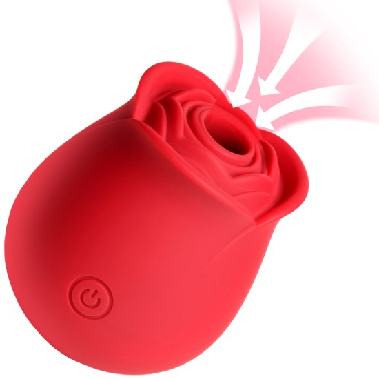 Picture of The Perfect Rose Clitoral Stimulator - Red