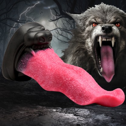 Picture of Wolf's Lick Silicone Dildo
