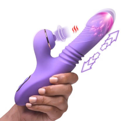Picture of Pro-Thrust Max 14X Thrusting and Pulsing Silicone Rabbit