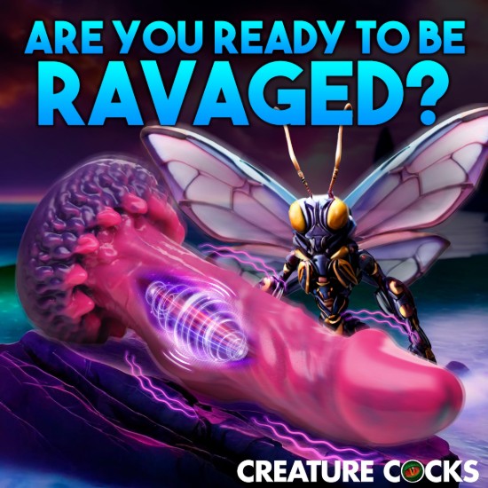 Picture of Xenox Vibrating Silicone Dildo with Remote