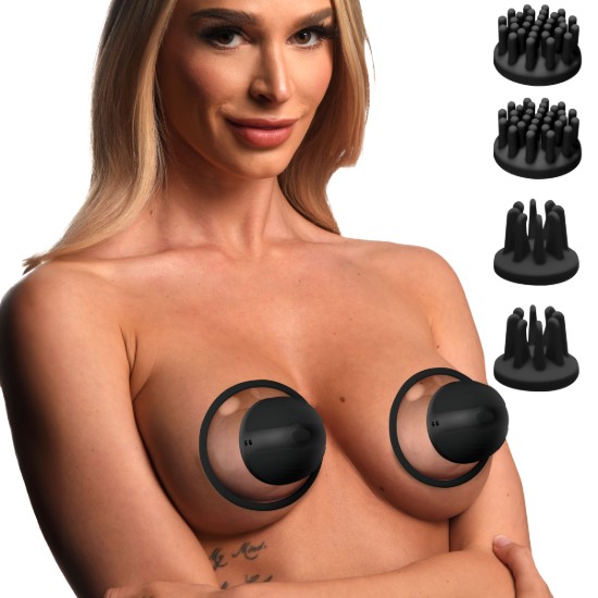 Picture of 10X Rotating Nipple Suckers with 4 Attachments