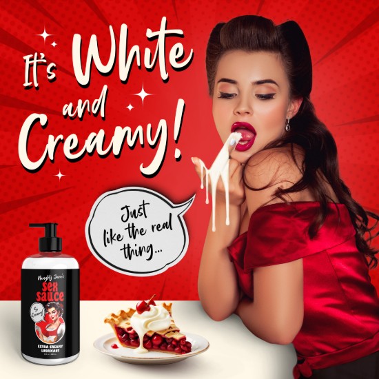 Picture of Naughty Jane's Sex Sauce Extra Creamy Lubricant - 16oz