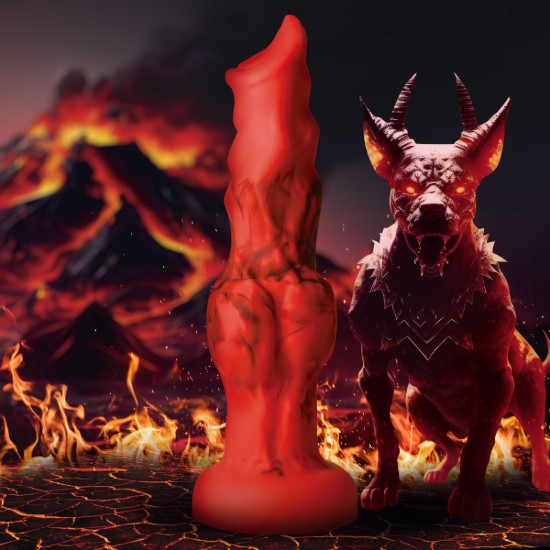 Picture of Fire Hound Silicone Dildo - Large