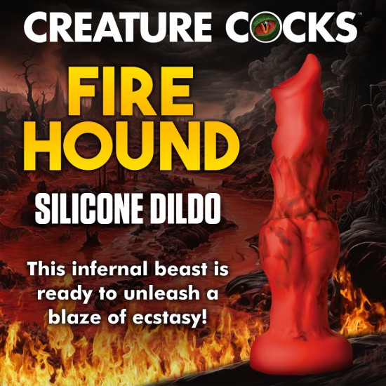 Picture of Fire Hound Silicone Dildo - Large