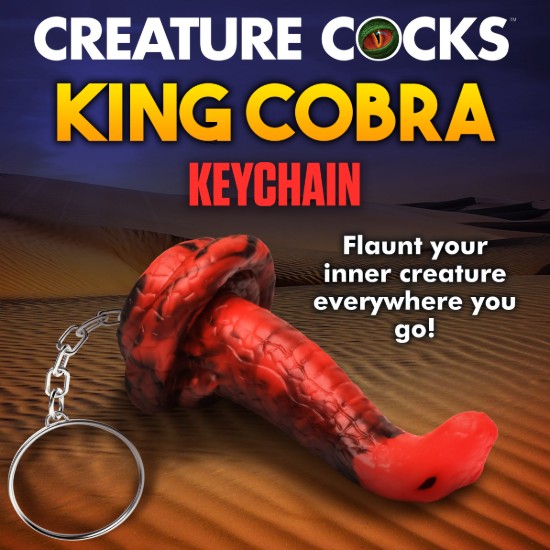 Picture of King Cobra Mini Dildo Key Chain