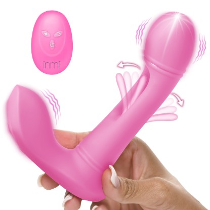 Picture of G-Flick G-Spot Flicking Silicone Vibrator with Remote