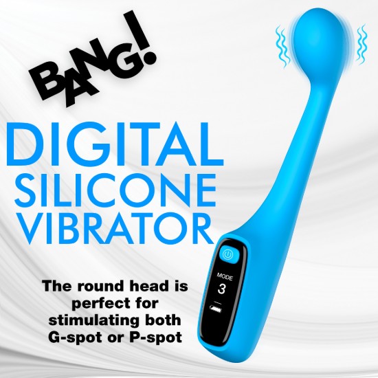 Picture of Silicone G-spot Vibrator with Digital Display