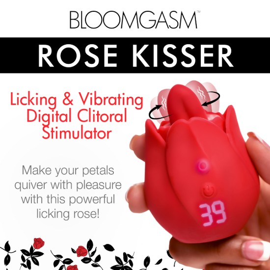 Picture of Rose Kisser Licking and Vibrating Digital Clitoral Stimulator
