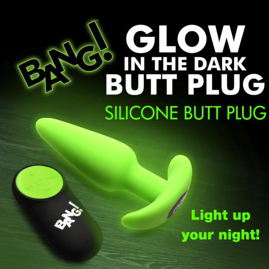 Picture of Glow-in-the-Dark Silicone Butt Plug