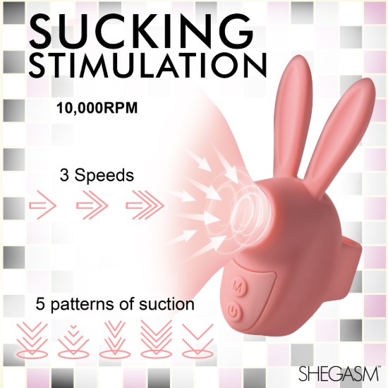 Picture of Sucky Bunny Clit Stimulator - Pink