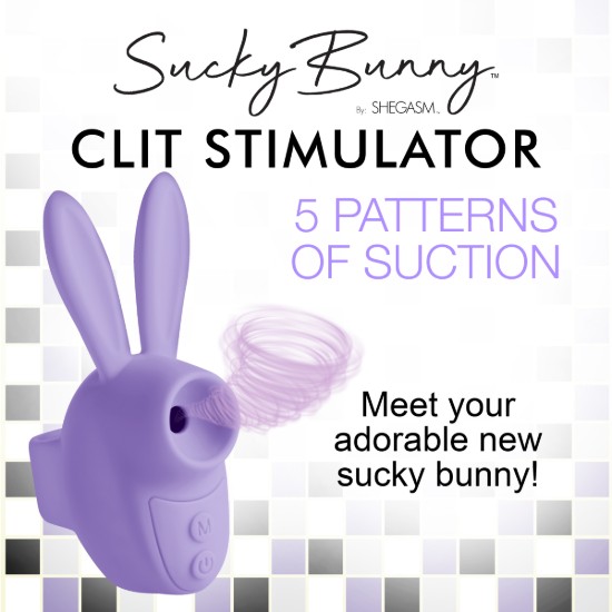 Picture of Sucky Bunny Clit Stimulator - Purple