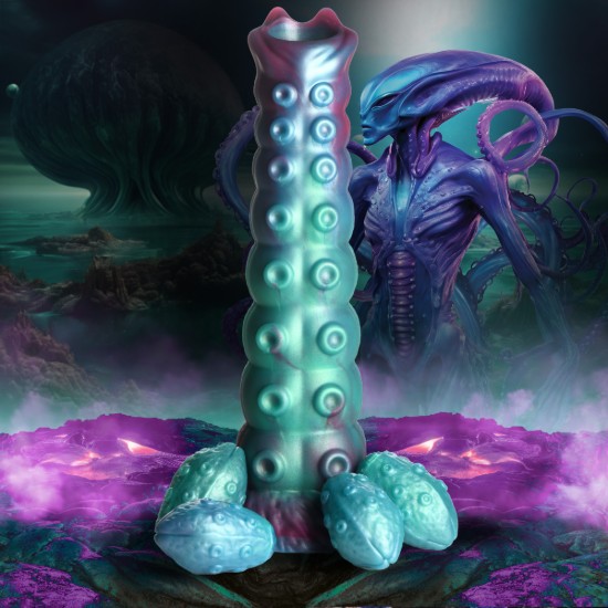 Picture of Galactic Breeder Ovipositor Silicone Dildo