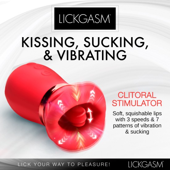 Picture of Kiss Me More Kissing, Sucking and Vibrating Clitoral Stimulator