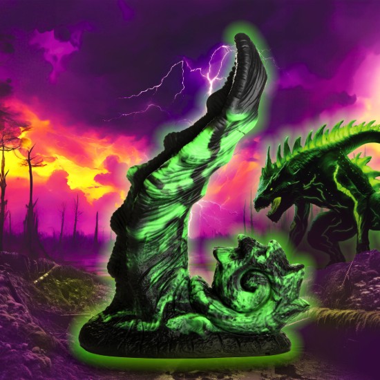 Picture of Glowzilla Glow-In-The-Dark Silicone Dildo