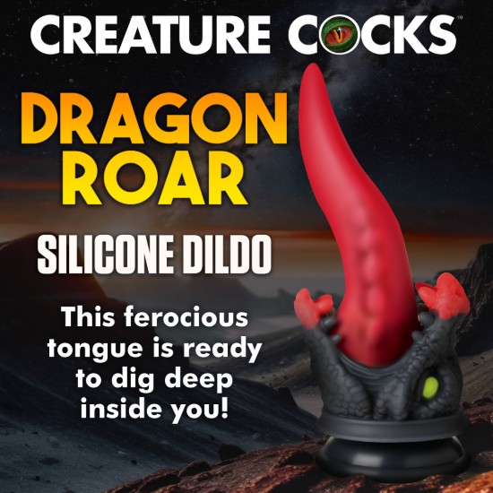 Picture of Dragon Roar Silicone Dildo