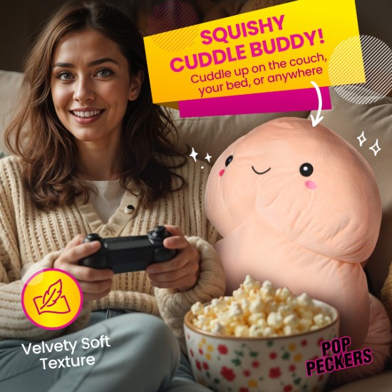 Picture of Chibi Happy Peckers Pillow - Large