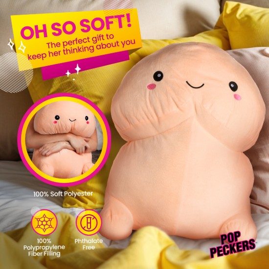 Picture of Chibi Happy Peckers Pillow - Large