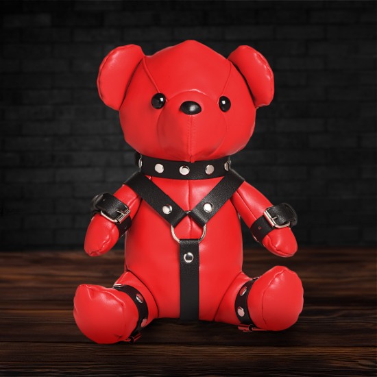 Picture of Gimp Teddy Bear - Red