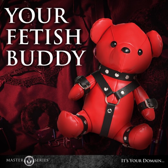 Picture of Gimp Teddy Bear - Red