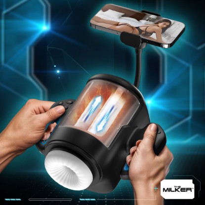 Picture of Cyber Milker Stroking & Vibrating Masturbator