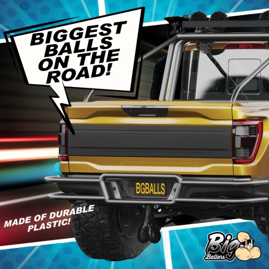 Picture of Truck Nuts - Black