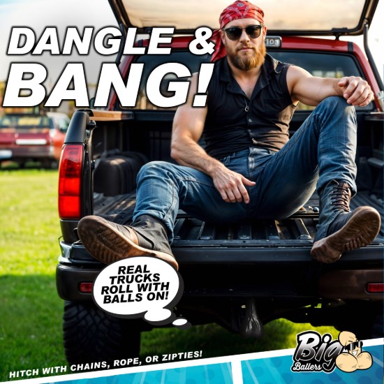 Picture of Truck Nuts - Black