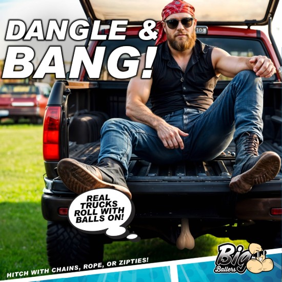 Picture of Large Truck Nuts - Light