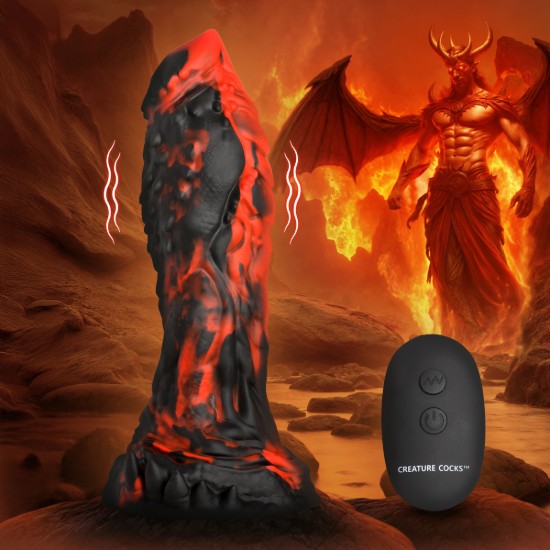 Picture of Inferno Cock Vibrating Silicone Dildo