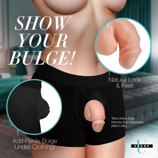 Picture of 3.6" Silicone Packer Dildo - Light